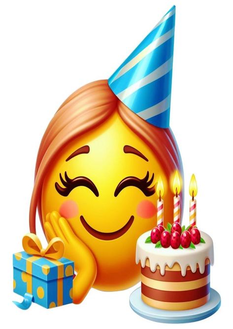 Emojis Transparent, Birthday Emoticons, Birthday Emoji, Emoji Png, Funny Emoji Faces, Emoji Birthday, Smiley Emoji, Emoji Faces, Funny Emoji