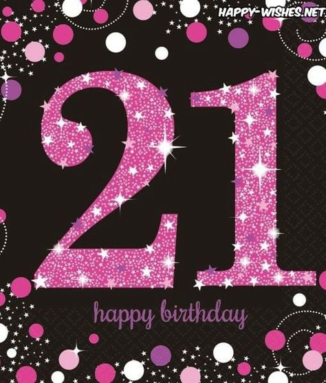 . Happy 21st Birthday Daughter, Silver Napkins, Happy 21st Birthday Quotes, Happy 21st Birthday Wishes, Pink Celebration, 30th Birthday Wishes, 21st Birthday Wishes, 21st Birthday Quotes, 21st Birthday Girl