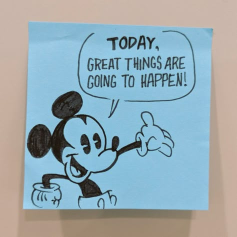 Sticky Notes Drawing Ideas, Cute Drawings On Sticky Notes, Cute Doodles For Notes, Cute Sticky Note Doodles, Motivation Quotes Drawing, Cute Things To Draw On Sticky Notes, Sticky Note Drawings Doodles Easy, Sticky Notes Art Drawing, Sticky Notes Doodles