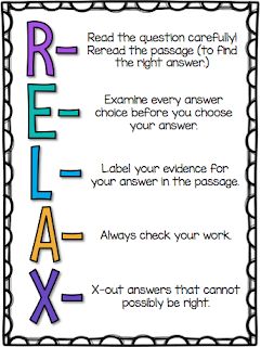 3 Strategies to Prepare For Testing - Elementary Antics Starr Testing Posters, Map Testing Motivation, Test Taking Strategies Anchor Chart, Elpac Test, Elementary Teaching Ideas, Test Motivation, Map Testing, Test Strategies, State Testing Prep