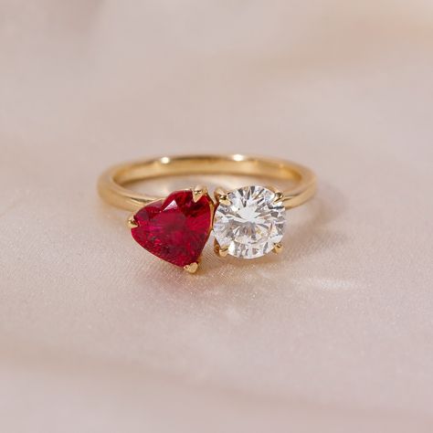 Let's talk Red Hearts! ♥️ The heart shape began to become a prominent symbol in rings and jewellery during the Middle Ages and the Renaissance. Representing deep love, affection, and romance it became especially popular during the Victorian era (1837-1901). Queen Victoria's love for romantic symbolism greatly influenced the jewellery designs of her time as lockets, brooches, and rings started to feature heart shapes adorned with sentimental engravings. The Red Heart as a symbol is an incr... Heart Cut Ring, Love Affection, Mother Daughter Necklace, Heart Emoji, Pop Culture Art, Heart Shaped Rings, Daughter Necklace, The Middle Ages, Red Hearts