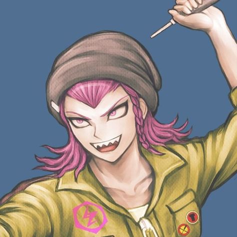 Kazuichi Soda, Kazuichi Souda, Danganronpa Icons, Spike Chunsoft, Japanese Video Games, Going Postal, Light Blue Aesthetic, Danganronpa 3, Danganronpa Characters