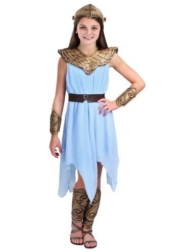 Athena Kids Costume for Girls#Kids, #Athena, #Girls Roman Goddess Costume, Goddess Costumes, Athena Costume, Goddess Halloween Costume, Goddess Halloween, Athena Dresses, Blue Chiffon Dresses, Kids Costumes Girls, Greek Goddess Costume