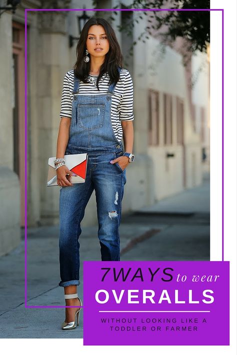 7 Ways To Wear Overalls Without Looking Like A Toddler Or Farmer — Arteresa Lynn How To Style Bib Overalls, How To Style Overalls, Ways To Wear Overalls, What To Wear With Overalls, Style Overalls, A Farmer, Real Quick, Bib Overalls, Be Cool