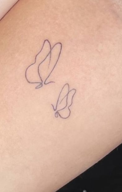 Butterfly tattoo Small Girly Tattoos, Girly Tattoos, Small Tattoo, Tattoo Idea, Butterfly Tattoo, Cute Tattoos, Small Tattoos, Tattoo Ideas, Tattoos