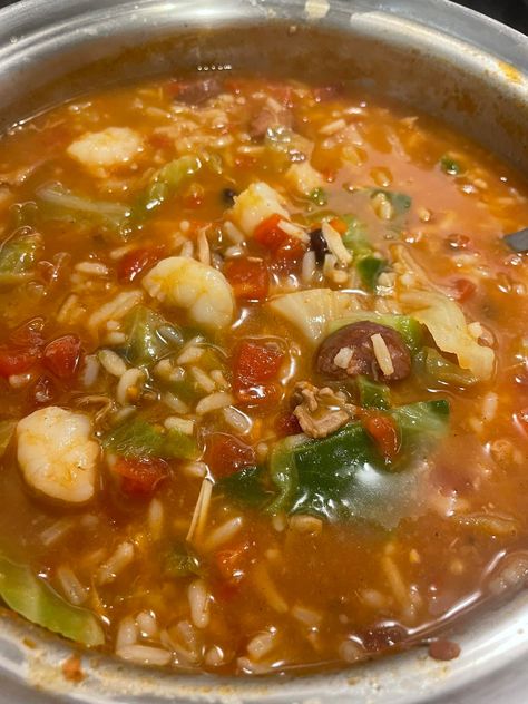 Jambalaya Soup Recipe, Jambalaya Soup, Jennie O Turkey, Turkey Kielbasa, Simply Shredded, White Bean Soup Recipes, Pan Seared Scallops, Slow Cooked Chicken, Jambalaya Recipe