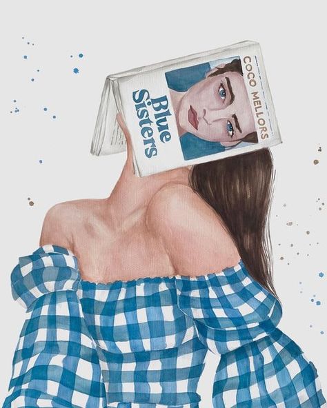 Olga Crée on Instagram: "Blue Sisters by @cocomellors 💙" Blue Sisters Book, Blue Sisters Coco Mellors Aesthetic, Coco Mellors, Blue Sisters, Yt Videos, Sisters Book, Cover Wattpad, Bookish Merch, Watercolor Books