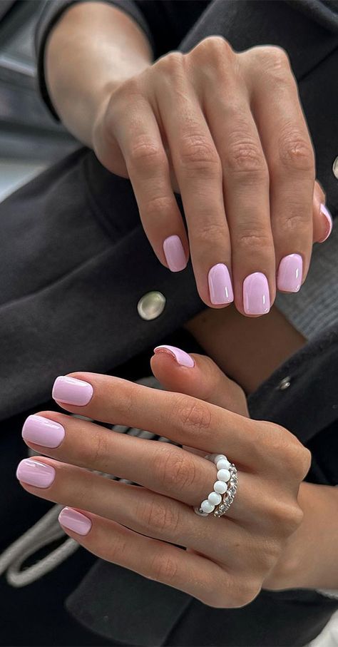 nude nails, simple nails, minimalist nails, minimalist nail ideas, nail inspirations, milky nails, short simple nails, minimalist elegant nails Nude Pink Short Nails, Milky Nails Short, August Nails Designs, Manicure For Short Nails, Nude Pink Nails, Nails Minimalist, Minimalist Nail, August Nails, Milky Nails