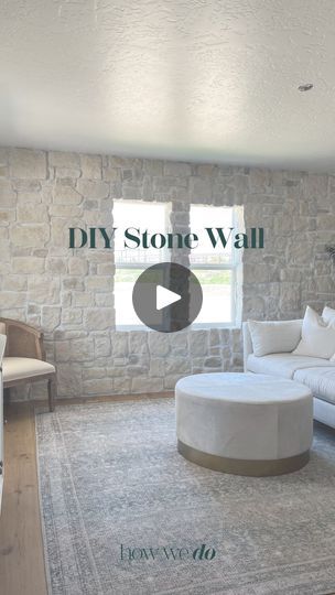 373K views · 1.9K reactions | It’s the stone wall of my DREAMS!! 😍😍 Thanks to my own personal mason AKA Chaddy. 🥰 With every project this old home is becoming the vintage, Old World style cottage I’ve set out to create. The stone is the Rough Cut Casablanca from @eldoradostone. Soooo what do you think? What questions do you have about the process? Would you take on a project like this? . #howwedoandyoucantoo #howwedoranchedition #diyhomeimprovement #stoneveneer #stonemasonry | How We Do | altego_music · Original audio What Questions, Stone Masonry, Old Home, Style Cottage, Old World Style, What If Questions, Stone Veneer, Basement Ideas, Diy Home Improvement