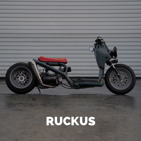 Honda Ruckus Accessories, Custom Honda Ruckus, Honda Zoomer, Honda Ruckus, Honda Grom, Sitting Posture, Drag Racer, Custom Bikes, Performance Parts