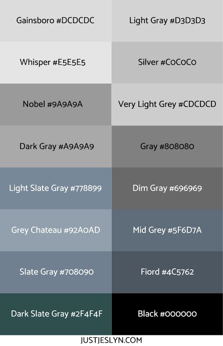 Grey Color Names, Gray Hex, Pantone Color Chart, Indoor Paint, Bedroom Theme, Hex Color, Colour Pallets, Neutral Blue, Hex Color Palette