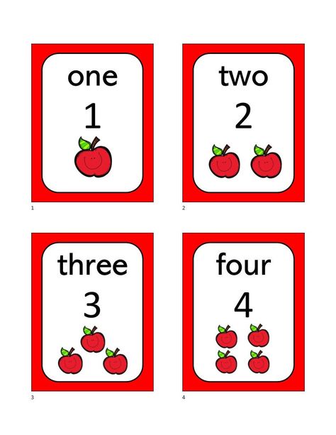 Number Cards Printable, Math Flashcards, Math Flash Cards, Flashcards For Toddlers, Free Printable Numbers, Number Flashcards, Preschool Projects, Numbers Preschool, Printable Flash Cards