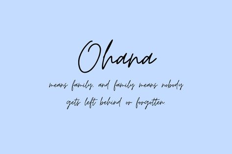 Ohana Means Family Tattoo Ideas, Family Meaning Tattoos For Women, Ohana Tattoo For Men, Tattoo Meaning Family, Ohana Quotes, Family Meaning Tattoos, Ohana Means Family Tattoo, Ohana Tattoo Ideas Families, Ohana Means Family Quote