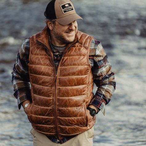 Mens puffer vest outfit