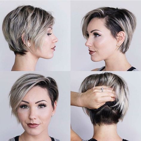 Cortes De Pelo Corto Mujer, Longer Pixie Haircut, Long Pixie Hairstyles, Hair 2018, Long Pixie, Best Short Haircuts, Short Pixie Haircuts, Short Hair Styles Easy, Short Hair Styles Pixie