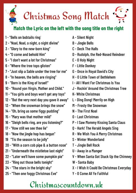 Christmas Song Jeopardy, Christmas Song Riddles Free Printable, Christmas Song Picture Game Printable, Christmas Candy Dice Game Free Printable, Guess The Christmas Song Free Printable, Fill In The Blank Christmas Songs, Name That Christmas Song Game Answers, Emoji Christmas Song Game Free Printable, Christmas Song Bingo Free Printable