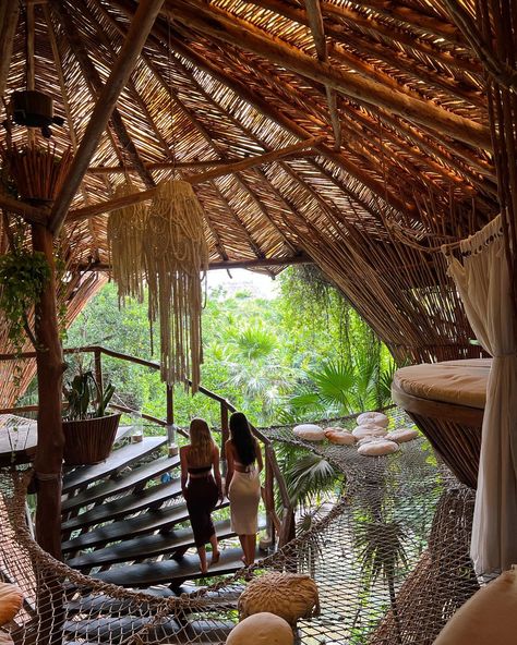 Tulum Azulik, Azulik Tulum, Planet Of The Apes, Room Ideas Bedroom, Tulum, How Beautiful, Tree House, Dream House, Hotel