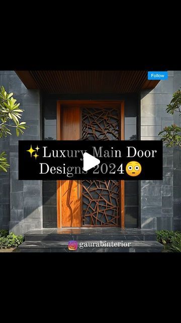 New Door Design 2024, Luxury Main Door, Latest Door Design, Main Door Designs, New Door Design, Main Door Design Photos, Islamic Interior, Latest Door Designs, Islamic Interior Design