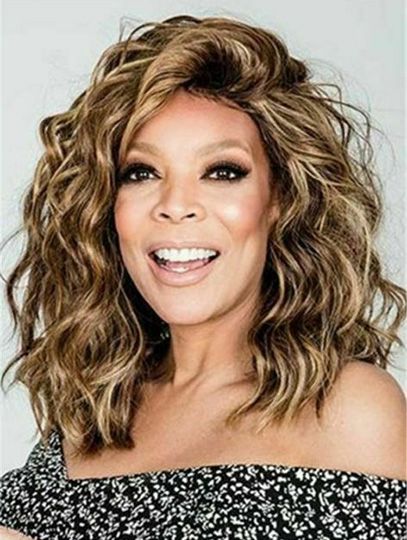 Capless Shoulder Length Blonde Curly Bobs Wendy Williams Wigs  #syntheticshortbobwomanwigs  #womancurlybobhairstyle #ladiesblondebobhaircut Blonde Curly Bob, Ciara Hair, Grey Hair Wig, Loose Curly Hair, Shoulder Length Blonde, Cheap Human Hair Wigs, Celebrity Wigs, Long Human Hair Wigs, Colored Hair Extensions