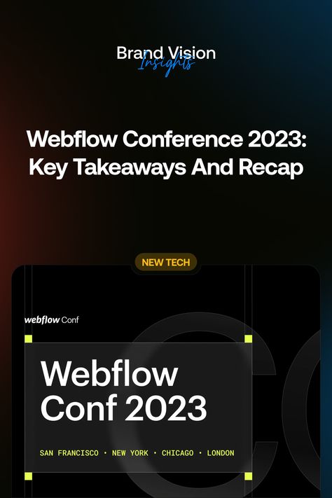 This article will explore the exciting moments of the Webflow Conference 2023 and the groundbreaking announcements that will revolutionize the world of web design and web development. Brand Vision, Web Development, A Year, Need To Know, Web Design, Branding, In This Moment, Design