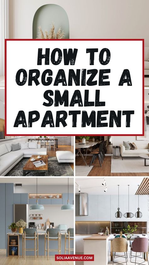 How To Organize A Small Apartment, Decorating Corners Spaces, Decorating Corner Spaces, Small Apartment Tips, Small Apartment Hacks, Small Apartment Organization, Apartment Tips, Minimalist Apartment Decor, House Move