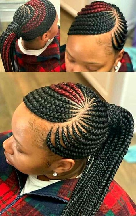 Close Together Cornrows Braids, Up Do Braids For Black Women, Braided Hairstyles Weave, Updo Cornrows Braids Black Women, Hairstyles Weave Braids, Cornrows Updo Ponytail, Cornrows Ponytail Hairstyles, Black Cornrow Hairstyles, Beautiful Braided Hairstyles