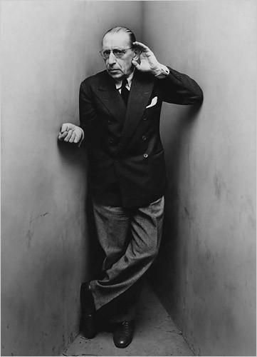 igor stravinsky by irving penn, nyc 1948 Irving Penn Portrait, Igor Stravinsky, Nadja Auermann, Irving Penn, Marcel Duchamp, Willem De Kooning, Vivian Maier, Georgia O Keeffe, Foto Tips