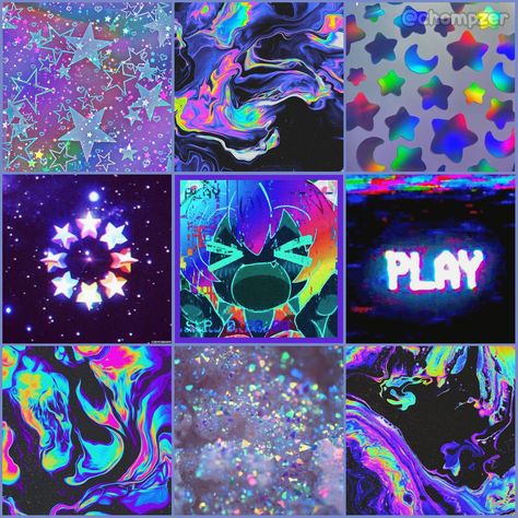 Specific Aesthetic, Oddly Specific, Adopt Idea, Oc Inspo, Bright Art, Board Inspiration, Neon Aesthetic, Mood Board Inspiration, Mood Board Design