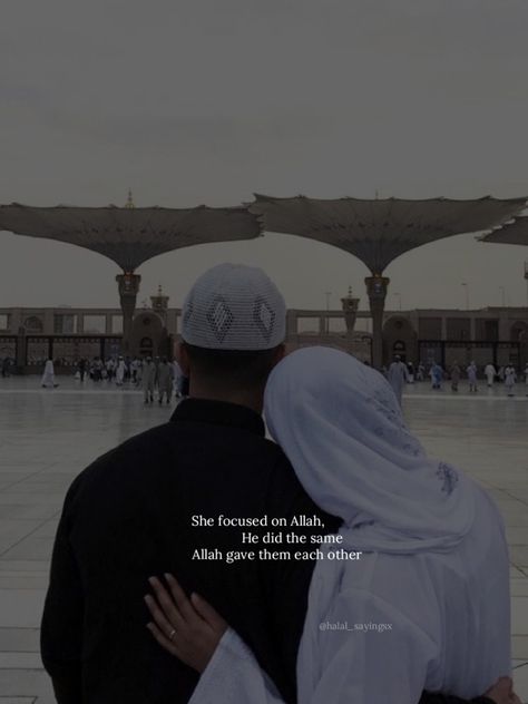 Islam Wedding Aesthetic, Islam Couple Quotes, Islam Love Quotes Relationships, Halal Couple Quotes, Islamic Wedding Quotes, He Loves Her, Quotes Videos, Islamic Quotes On Marriage, Muslim Couple