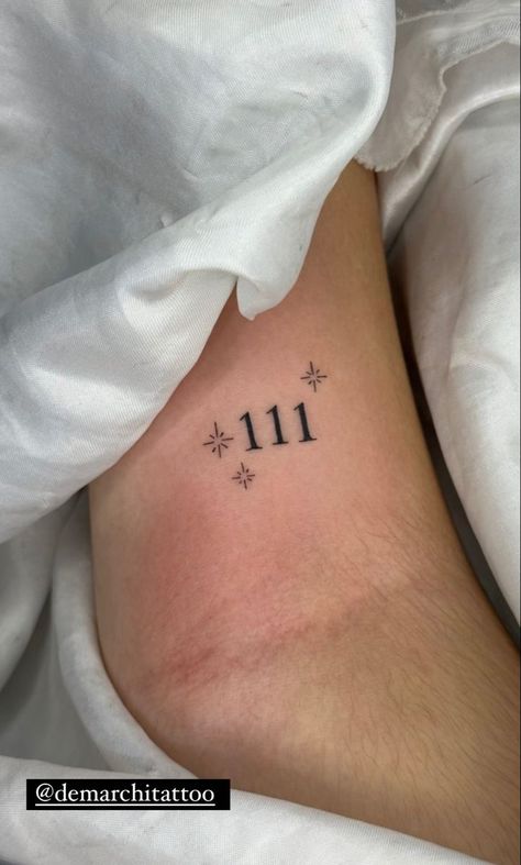 444 111 Tattoo, Angel Number Tattoo 111 Font, Angel Number Tattoos For Women, Small 111 Tattoo, Angel Number Tattoos 111, Small Interesting Tattoos, 111 Hand Tattoo, Angel Numbers Tattoo 111, 111 Tattoo Design