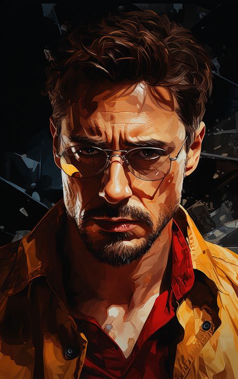 Trending Midjourney Art supervised By ThetaCursed, License: CC BY-NC 4.0 Robert Downey Jr Drawing, Robert Downey Junior, Tony Stark Art, Art Painting Wallpaper, Tony Stark Fanart, Iron Man Photos, Warrior Paint, Peaky Blinders Characters, Robert Downey Jr Iron Man