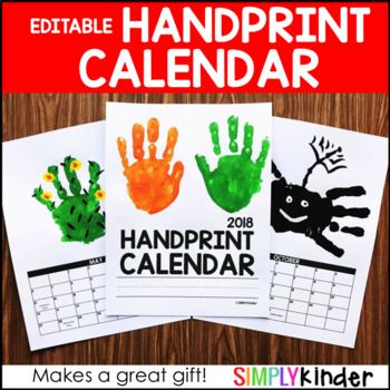 Handprint Calendar 2017 - Editable THANKSGIVING WEEK BONUS: We are including WINTER SNAP BLOCK CENTERS to keep your students busy while you are creating these calendars. Please download this file save it to your computer becaues the file will disappear Snowman Writing Activities, Handprint Ideas, Handprint Calendar, Snowman Writing, Disney Classroom, Christmas Kindergarten, Calendar 2018, Holiday Projects, Calendar Template