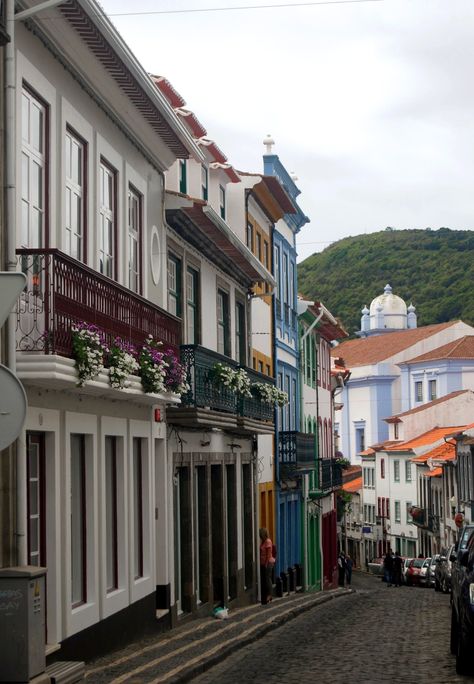 Terceira Azores, Angra Do Heroismo, Portugal Photography, Azores Portugal, Dreams Come True, House Colors, Portugal, Lost, Wonder