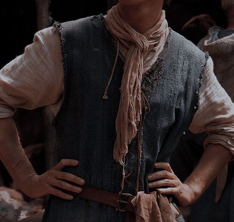 Medieval Bandit Aesthetic, Servant Aesthetic Male, Stableboy Aesthetic, Medevil Aesthetic Outfits Men, Medieval Guy Aesthetic, Medieval Merchant Aesthetic, Medieval Squire Aesthetic, Hobbit Outfit Aesthetic Male, 1700s Aesthetic Men