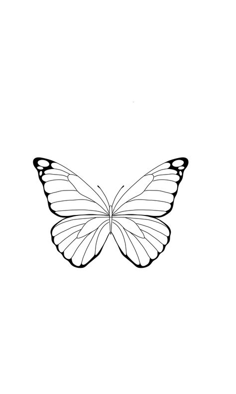 Flash Tattoo Borboleta, Celestial Butterfly Tattoo, Butterfly Tattoo Designs Simple, Butterfly Tattoo Stencil Design, Butterfly Tattoo Stencil Simple, Butterfly Kisses Tattoo, Butterfly Drawing Simple, Simple Butterfly Drawing, Butterfly Drawing Outline