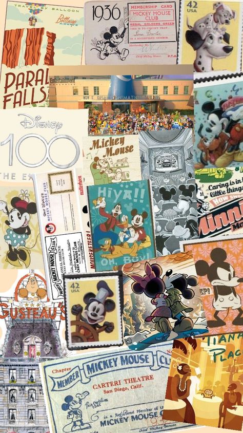 #disney Shuffles Disney, Disney Collage Wallpapers, Disneyland Wallpaper, Disney Moodboard, Disney Wallpapers, Toy Story Alien, Disney Collage, Disney Artwork, Mickey Mouse Club