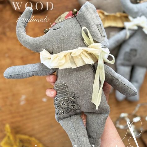 ann wood handmade – sewing patterns, crafts and diy projects Ann Wood Handmade Sewing Patterns, Ann Wood, Circus Elephant, Crafts And Diy, Handmade Sewing, Sleepy Eyes, Old Quilts, Elephant Pattern, The Circus