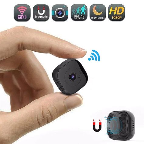 Mini Spy Camera, Design Loop, Usb Storage, Nanny Cam, Spy Camera, Sensors Technology, Hidden Camera, Video Recorder, Wifi Camera