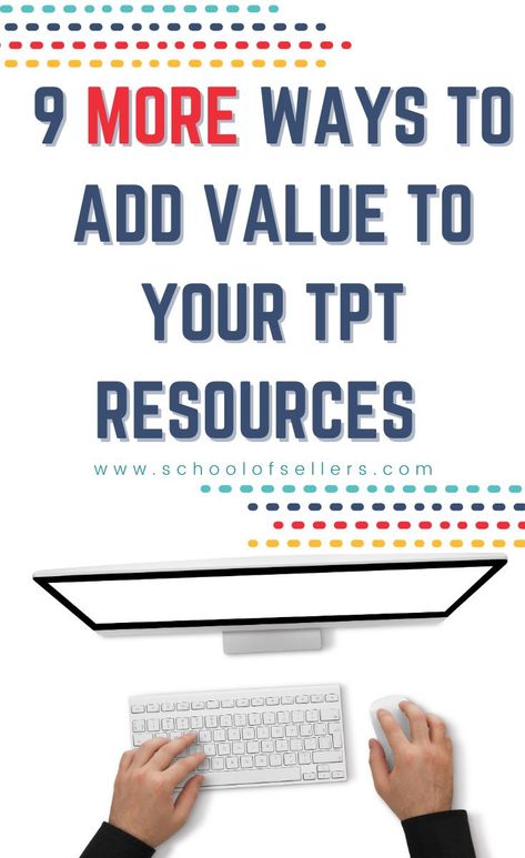 Are you a seasoned TpT seller or just starting to play with the idea of starting your Teachers Pay Teachers store? Either way, this blog post is for you! I explore how you can add value to your TpT store to increase your sales and gain traction in the TpT community. These 9 TpT tips and tricks will take your business to the next level! #TpTseller #TpTcommunity #TpTtips How To Start A Tpt Store, Tpt Product Ideas, Tpt Seller Tips, Starting Business, Tpt Ideas, Education Consultant, Seller Tips, Job Seeking, Teachers Pay Teachers Seller