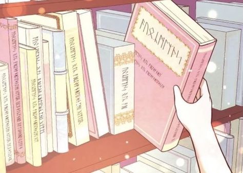 Anime Book Aesthetic, Manwha Aesthetic, Manhwa Aesthetic, Anime Books, Notion Ideas, Library Aesthetic, Cocoppa Wallpaper, Notion Templates, Pink Books