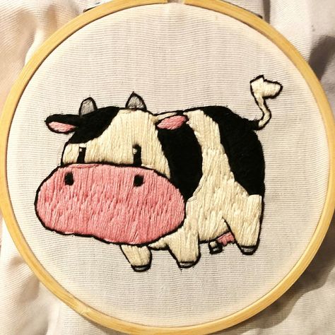 French Embroidery Patterns, Cute Embroidery Patterns, French Embroidery, Animal Embroidery Designs, Diy Embroidery Patterns, Basic Embroidery Stitches, Embroidered Art, Hand Embroidery Projects, Pola Sulam