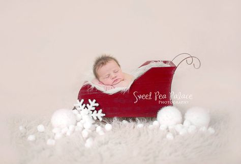 Sleigh Photoshoot, Frilly Headband, Christmas Planning Printables, Sleigh Bells Ring, Christmas Photograph, Sleigh Christmas, Parents Christmas, Sleigh Bells, Newborn Christmas