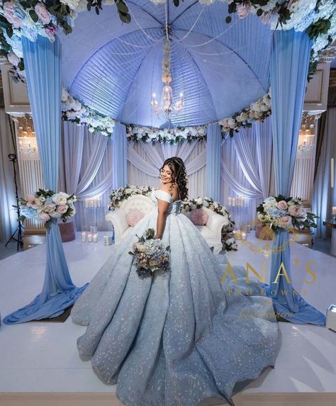 Blue Quinceanera Dresses Cinderella, 15 Quinceanera Dresses, Sweet 16 Cinderella Theme, Quinceanera Winter Wonderland, Blue Quinceanera Theme, Light Blue Quinceanera Dresses, Baby Blue Quinceanera, Light Blue Quince, Cinderella Quinceanera Themes