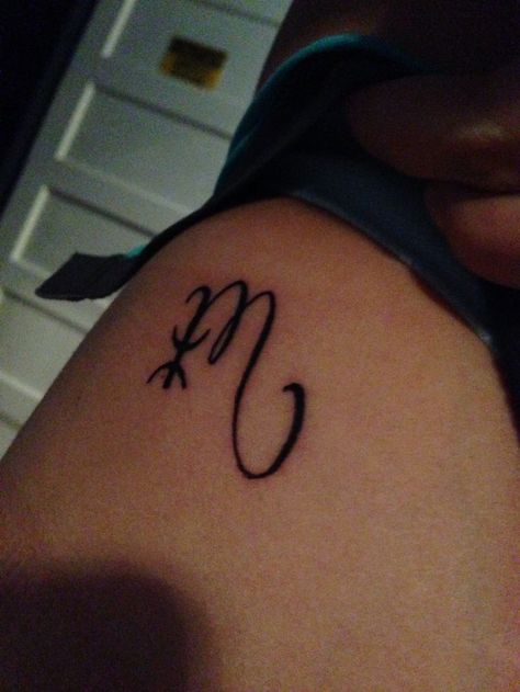 pisces and a scorpio, cute! Scorpio And Pisces Tattoo, Pieces And Scorpio, Scorpio And Pisces, Scorpio Zodiac Tattoos, Pisces Tattoo, Horoscope Tattoos, Saved Tattoo, Scorpio Tattoo, Pisces And Scorpio