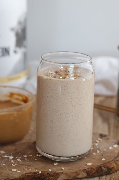 Vanilla Smoothie with Protein Powder