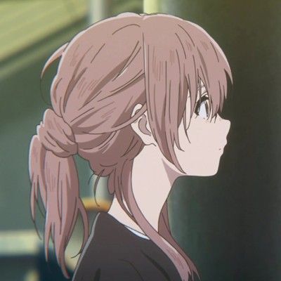 A Silent Voice, An Anime, A Woman, Hair, Anime, Pink