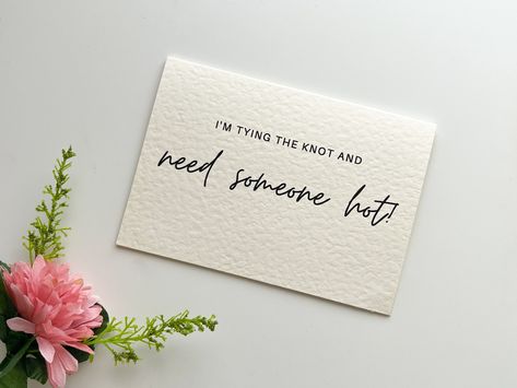 Bridesmaid Proposal Card Need Someone Hot // Will You Be My - Etsy UK Bridesmaid Invitation Card, Bridesmaid Proposals, Bridesmaid Proposal Card, Bridesmaid Invitation, Bridesmaid Card, Be My Bridesmaid Cards, Bridesmaid Proposal Cards, Maid Of Honour, Bridesmaid Cards