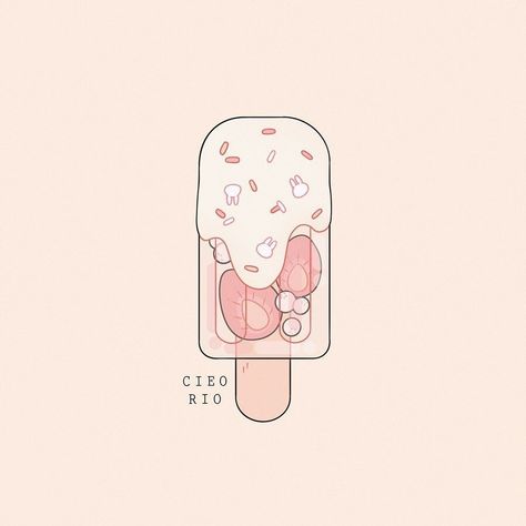 Ice Lolly, Cute Pastel Wallpaper, Pastel Pink Aesthetic, Kawaii Chibi, Cute Kawaii Drawings, Star Wallpaper, Cool Sketches, Aesthetic Pastel Wallpaper, Pastel Wallpaper