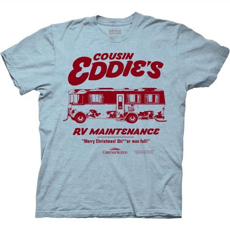 Cousin Eddies Rv, Fun Christmas Shirts, Christmas Vacation Shirt, National Lampoon's Christmas Vacation, Christmas Vacation Shirts, Griswold Family Christmas, Cousin Eddie, Christmas Turkey, The Good Son