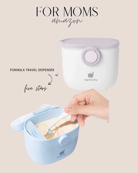 Travel Formula Container, Formula Containers, Baby Travel Bag, Formula Dispenser, Baby Brezza, Newborn Needs, Baby Products Packaging, Baby Life Hacks, Baby Gadgets